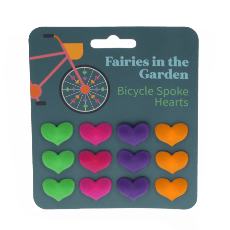 Bicycle Spoke Hearts - Fairies In The Garden