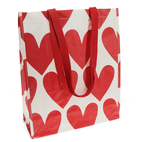 Shopping Bag - Hearts