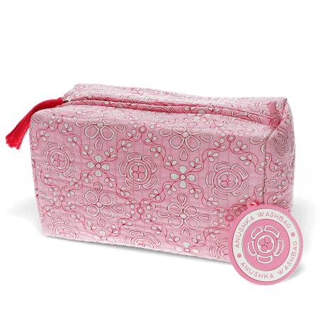 Quilted Wash Bag - Anushka