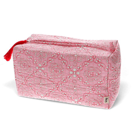 Quilted Wash Bag - Anushka