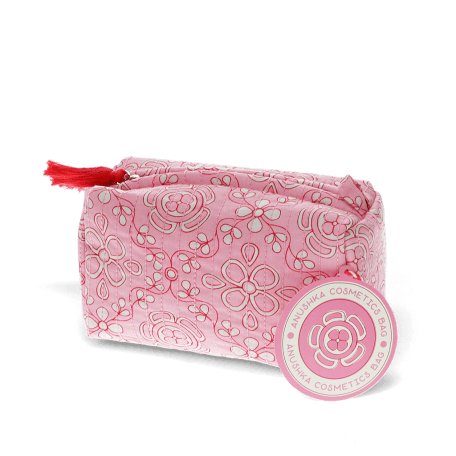 Quilted Makeup Bag - Anushka