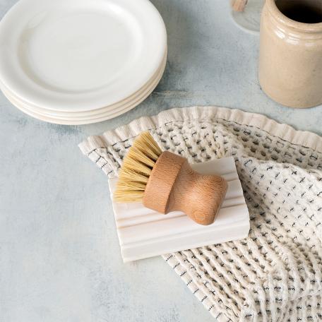 Wooden Pot And Pan Scrubbing Brush