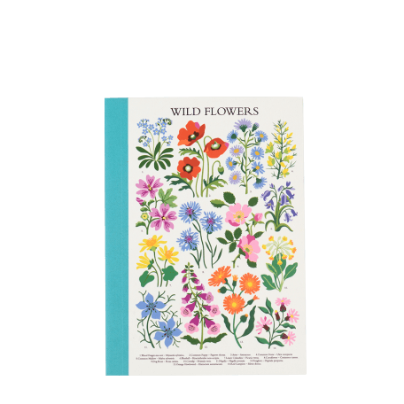 Wild Flowers A6 Notebook