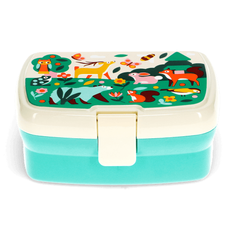 Lunch Box With Tray - Woodland