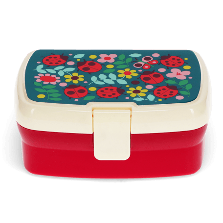 Lunch Box With Tray - Ladybird