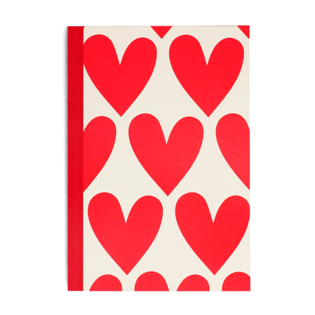 A5 Notebook - Hearts