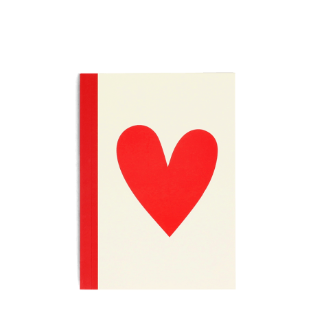 A6 Notebook - Heart