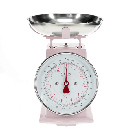 Kitchen Scales - Light Pink