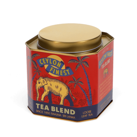 Metal Tea Caddy - Ceylon Finest