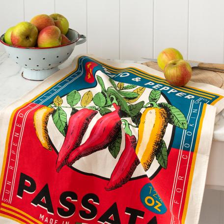 Tea Towel - Vintage Passata