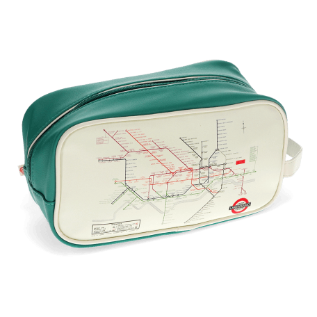 Wash Bag - Tfl Heritage Tube Map