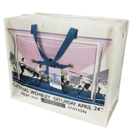 Jumbo Storage Bag - Tfl Vintage Poster "Cup Final"