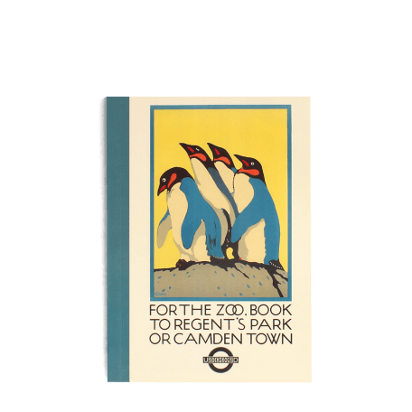 A6 Notebook - Tfl Vintage Poster: "For The Zoo..."