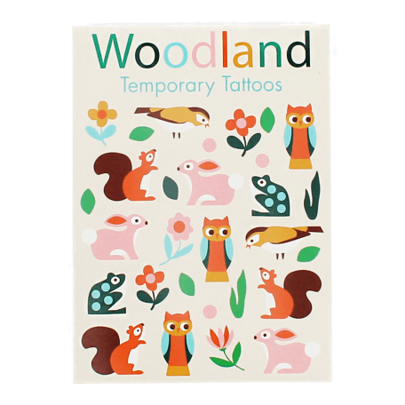 Temporary Tattoos - Woodland