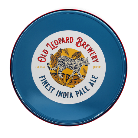 Round Serving Tray - Old Leopard Brewery