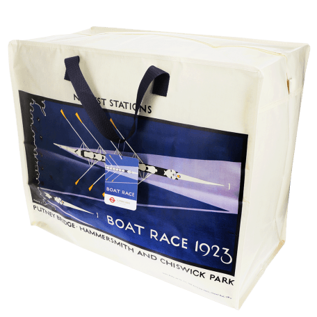 Jumbo Storage Bag - Tfl Vintage Poster "Boat Race"