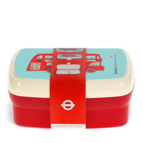 Lunch box with tray - TfL Routemaster Bus