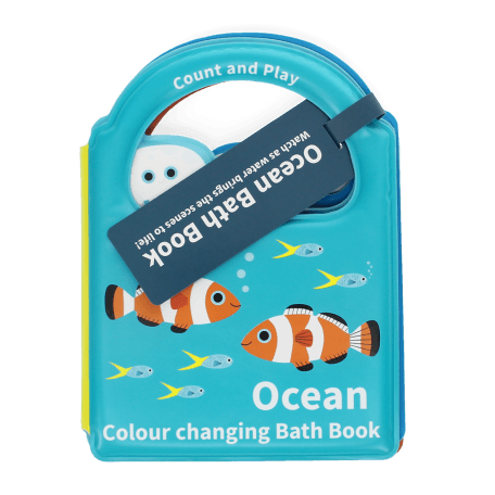 Colour changing bath book - Ocean