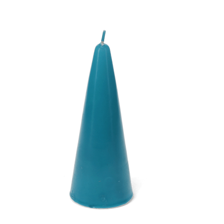 Small cone candle - Dark Blue