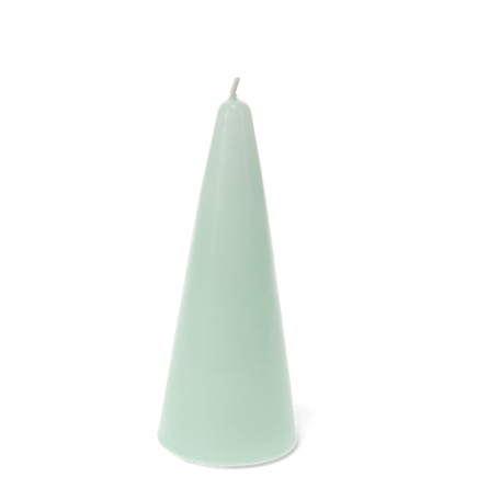 Small cone candle - Mint Green