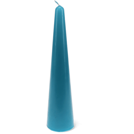 Tall cone candle - Dark blue 