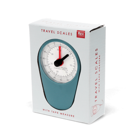 Travel scales - Petrol blue