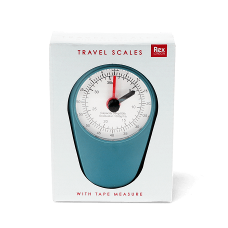 Travel scales - Petrol blue