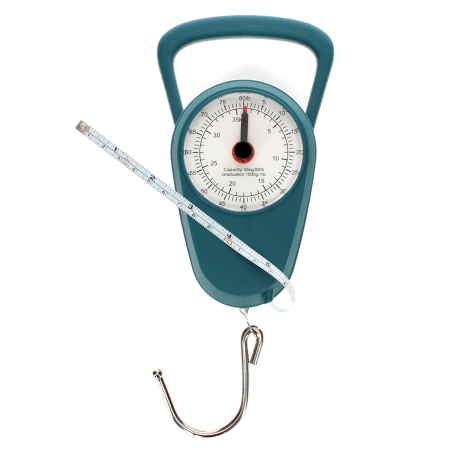 Travel scales - Petrol blue