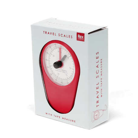 Travel scales - Red