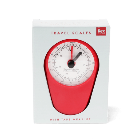 Travel scales - Red