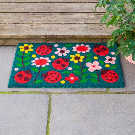 Ladybird doormat