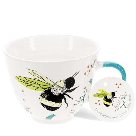 New bone china mug - Bumblebee