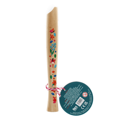 Children's wooden recorder - Fairies in the Garden