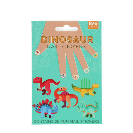 Children's nail stickers - Dinosaur