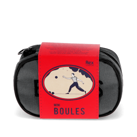 Mini Boules set in travel case