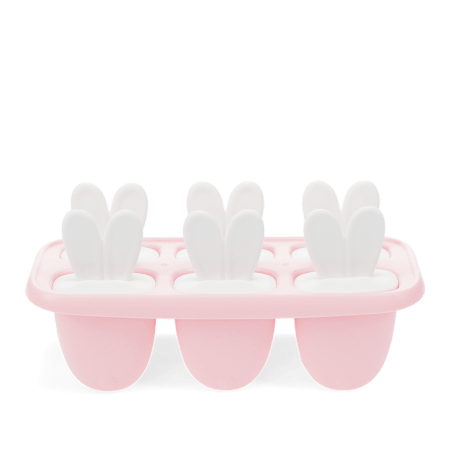 Bunny ear ice lolly mould - Pink