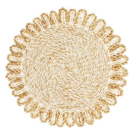 Corn husk placemat - Natural