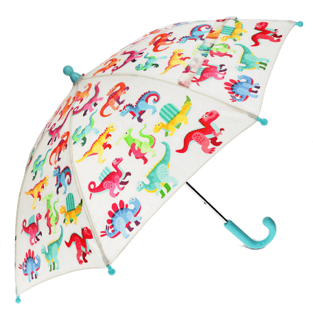 kids baby dinosaur push up umbrella