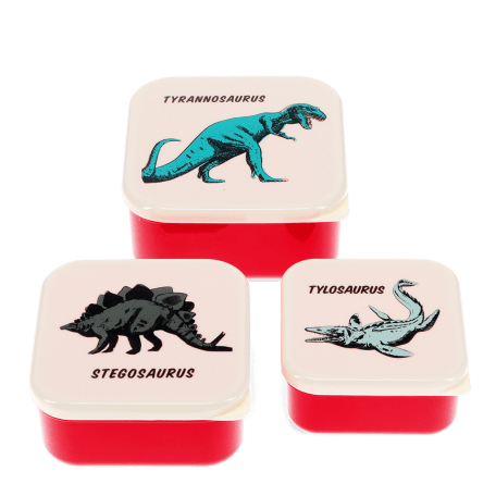 Snack boxes (set of 3) - Prehistoric Land