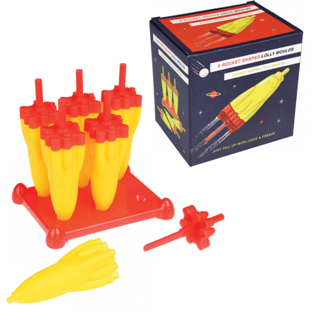 Space Age Rocket Ice Lolly Moulds