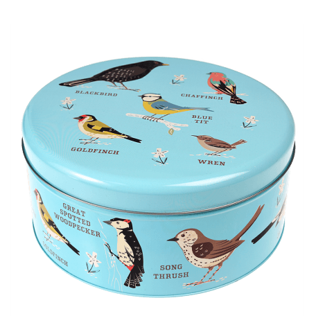 Garden Birds Cake Tin