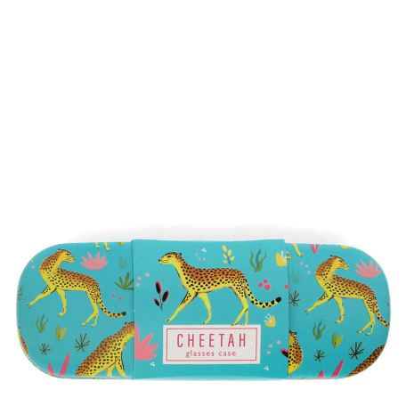 Glasses case & cleaning cloth - Cheetah