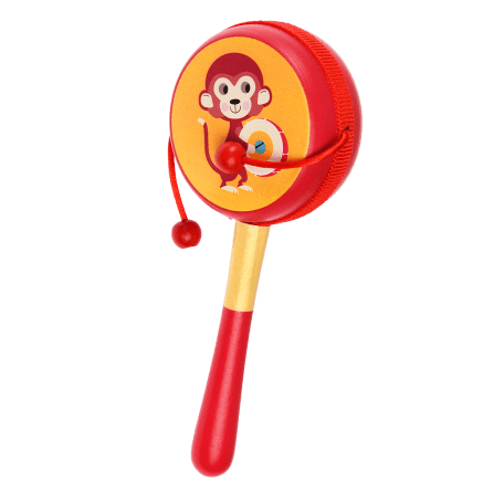 Animal Band Rattle Drum