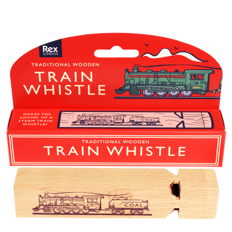 Traditional Wooden Train Whistle