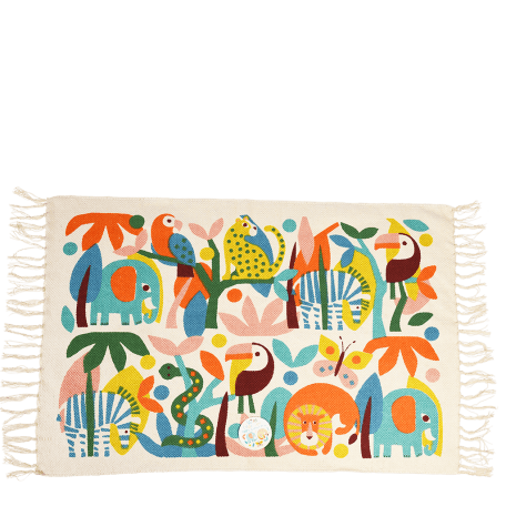 Wild Wonders Cotton Rug