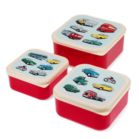 Snack boxes (set of 3) - Road Trip