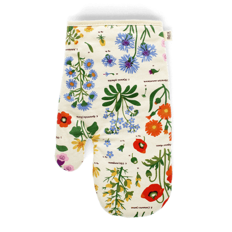 Single Oven Mitt - Wild Flowers