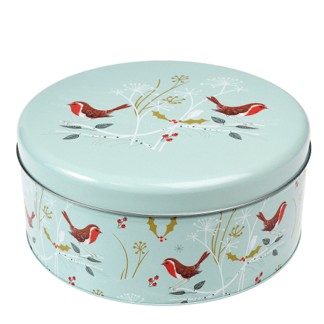 Winter Walk Cake Storage Tin