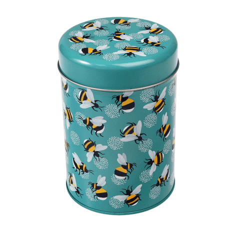 Bumblebee Canister Tin