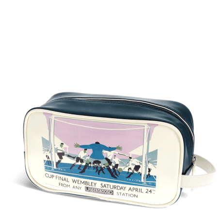 Wash bag - TfL Vintage Poster "Cup Final"